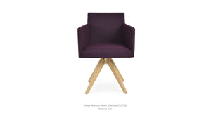 Harput Pyramid Swivel Chair - comfortable seating for dining and office spaces | Image 22 | InSTYLE Home & Rugs