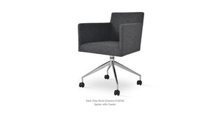 Harput Spider Swivel Chair - comfortable seating for dining and office spaces | Image 27 | InSTYLE Home & Rugs