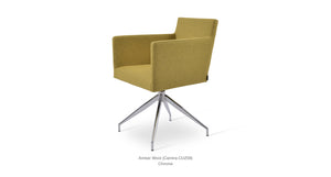 Harput Spider Swivel Chair - comfortable seating for dining and office spaces | Image 36 | InSTYLE Home & Rugs
