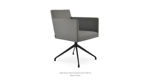 Harput Spider Swivel Chair - comfortable seating for dining and office spaces | Image 25 | InSTYLE Home & Rugs
