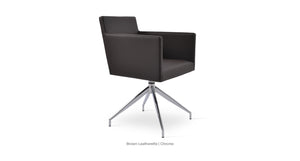 Harput Spider Swivel Chair - comfortable seating for dining and office spaces | Image 47 | InSTYLE Home & Rugs