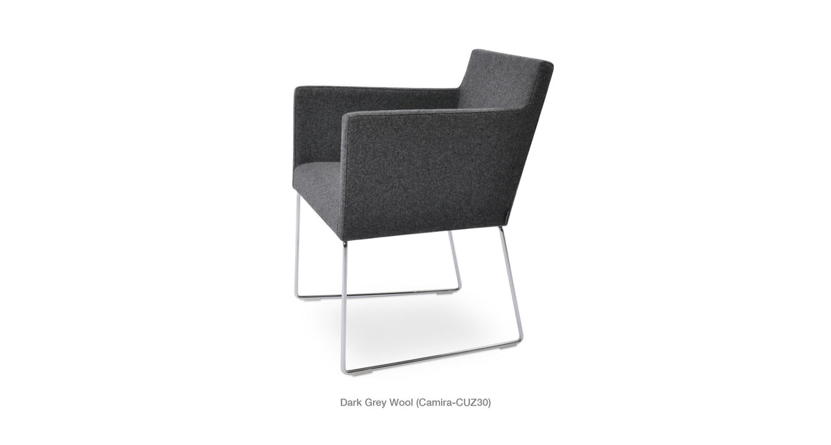 Harput Sled Wire Chair - durable construction for long-lasting use | Image 30 | InSTYLE Home & Rugs