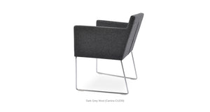 Harput Sled Wire Chair - comfortable seating for dining and office spaces | Image 31 | InSTYLE Home & Rugs