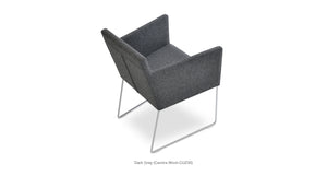 Harput Sled Wire Chair - comfortable seating for dining and office spaces | Image 32 | InSTYLE Home & Rugs