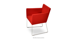 Harput Sled Wire Chair - comfortable seating for dining and office spaces | Image 34 | InSTYLE Home & Rugs