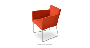 Harput Sled Wire Chair - comfortable seating for dining and office spaces | Image 35 | InSTYLE Home & Rugs