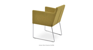 Harput Sled Wire Chair - comfortable seating for dining and office spaces | Image 41 | InSTYLE Home & Rugs
