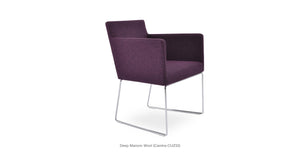 Harput Sled Wire Chair - comfortable seating for dining and office spaces | Image 47 | InSTYLE Home & Rugs