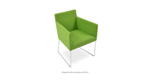 Harput Sled Wire Chair - comfortable seating for dining and office spaces | Image 49 | InSTYLE Home & Rugs