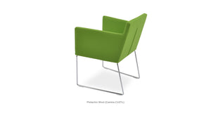 Harput Sled Wire Chair - comfortable seating for dining and office spaces | Image 50 | InSTYLE Home & Rugs