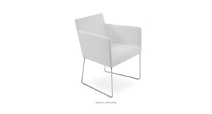 Harput Sled Wire Chair - comfortable seating for dining and office spaces | Image 52 | InSTYLE Home & Rugs