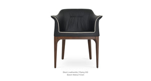 London Armchair - upholstered armchair with padded comfort | Image 14 | InSTYLE Home & Rugs