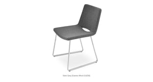 Nevada Sled Chair - comfortable dining experience | Image 21 | InSTYLE Home & Rugs