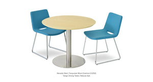 Nevada Sled Chair - comfortable dining experience | Image 29 | InSTYLE Home & Rugs