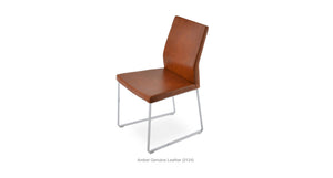 Pasha Sled Chair - elegant seating for dining areas | Image 135 | InSTYLE Home & Rugs