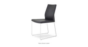 Pasha Sled Chair - elegant seating for dining areas | Image 105 | InSTYLE Home & Rugs