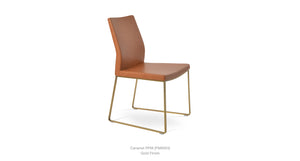 Pasha Sled Chair - elegant seating for dining areas | Image 136 | InSTYLE Home & Rugs