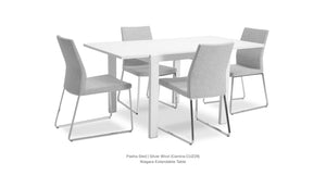 Pasha Sled Chair - elegant seating for dining areas | Image 145 | InSTYLE Home & Rugs