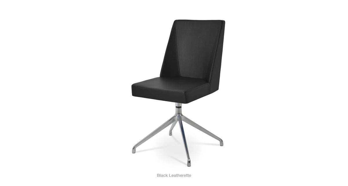 Prisma Spider Swivel Chair - durable construction for long-lasting use | Image 2 | InSTYLE Home & Rugs