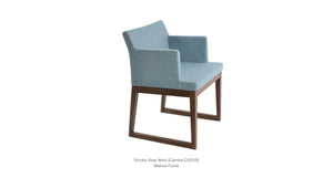 Soho Sled Wood Chair - comfortable seating for dining and office spaces | Image 9 | InSTYLE Home & Rugs