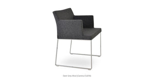 Soho Sled Chair - elegant seating for dining areas | Image 27 | InSTYLE Home & Rugs