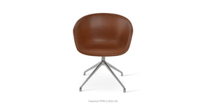 Tribeca Spider Swivel Chair - comfortable seating for dining and office spaces | Image 15 | InSTYLE Home & Rugs