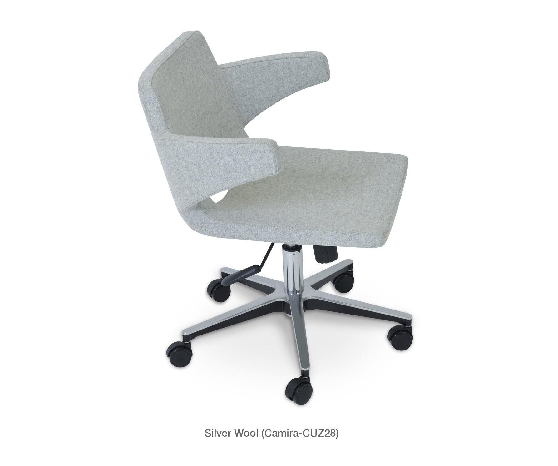 Nevada Arm Office Chair - comfortable seating for dining and office spaces | Image 2 | InSTYLE Home & Rugs