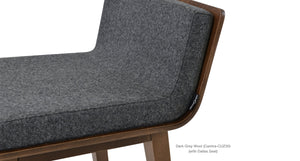 Dallas PL Wood Stools - available in various heights | Image 2 | InSTYLE Home & Rugs