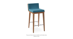 Dallas PL Wood Stools - available in various heights | Image 14 | InSTYLE Home & Rugs