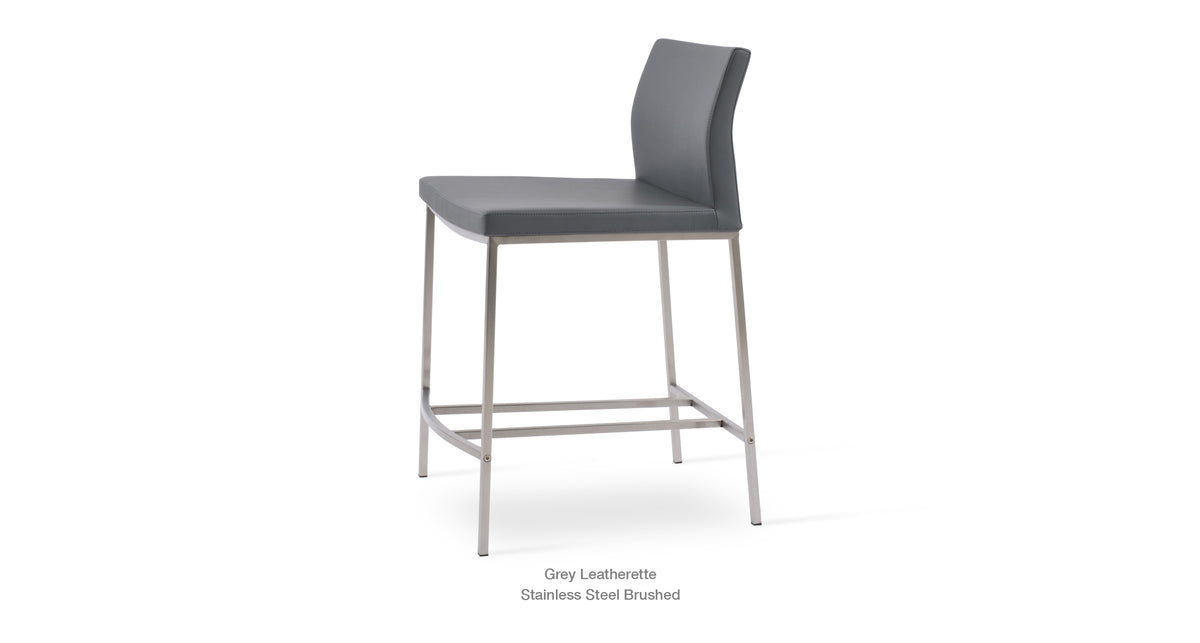 Pasha Metal Stools - available in various heights | Image 1 | InSTYLE Home & Rugs