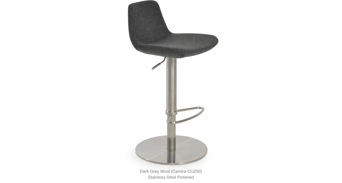 Pera Piston Half Footrest - | Image 1 | InSTYLE Home & Rugs