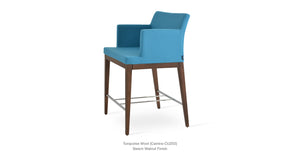 Soho Wood Stools - available in various heights | Image 6 | InSTYLE Home & Rugs