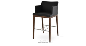 Soho Wood Stools - available in various heights | Image 10 | InSTYLE Home & Rugs