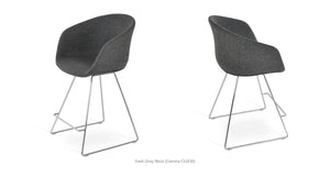 Tribeca Wire Stools - available in various heights | Image 1 | InSTYLE Home & Rugs