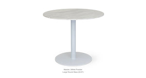 Tango Marble Dining Table - elegant seating for dining areas | Image 3 | InSTYLE Home & Rugs