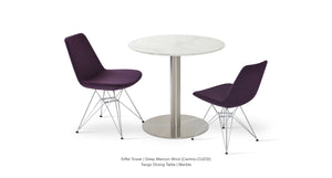 Tango Marble Dining Table - elegant seating for dining areas | Image 39 | InSTYLE Home & Rugs