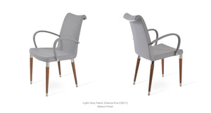 Tulip Arm Ana Chair - comfortable seating for dining and office spaces | Image 2 | InSTYLE Home & Rugs