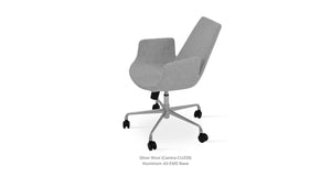 Eiffel Arm Office Chair - comfortable seating for dining and office spaces | Image 4 | InSTYLE Home & Rugs