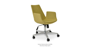 Eiffel Arm Office Chair - comfortable seating for dining and office spaces | Image 11 | InSTYLE Home & Rugs