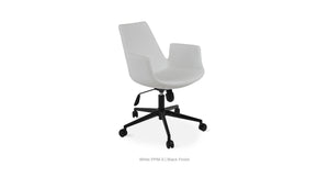 Eiffel Arm Office Chair - comfortable seating for dining and office spaces | Image 15 | InSTYLE Home & Rugs
