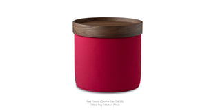Celine Pouf B - versatile pouf for extra seating or as a footrest | Image 1 | InSTYLE Home & Rugs