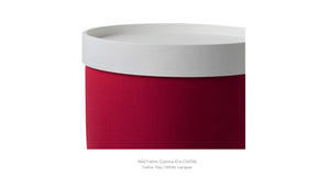 Celine Pouf C - stylish pouf for adding texture and comfort to your living room | Image 6 | InSTYLE Home & Rugs