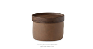 Celine Pouf C - stylish pouf for adding texture and comfort to your living room | Image 11 | InSTYLE Home & Rugs