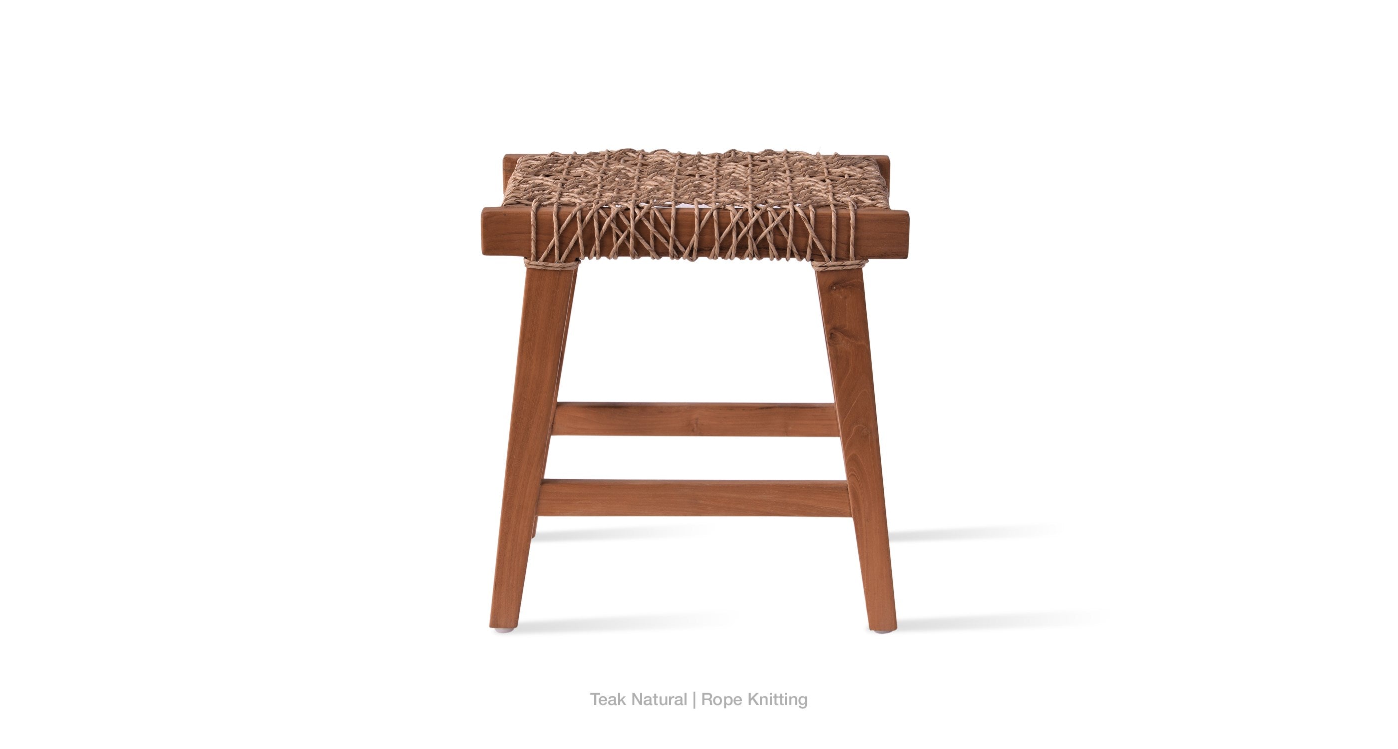Picollo Teak Dining Stool - elegant seating for dining areas | Image 6 | InSTYLE Home & Rugs