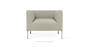 Laguna Armchair - upholstered armchair with padded comfort | Image 1 | InSTYLE Home & Rugs