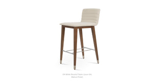 Corona Wood Full UPH Stools - available in various heights | Image 5 | InSTYLE Home & Rugs