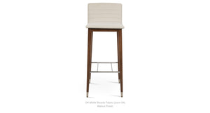 Corona Wood Full UPH Stools - available in various heights | Image 6 | InSTYLE Home & Rugs