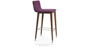 Corona Wood Full UPH Stools - available in various heights | Image 9 | InSTYLE Home & Rugs
