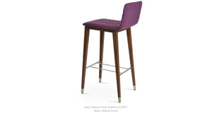 Corona Wood Full UPH Stools - available in various heights | Image 10 | InSTYLE Home & Rugs