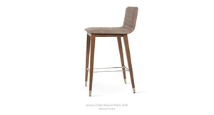 Corona Wood Full UPH Stools - available in various heights | Image 21 | InSTYLE Home & Rugs